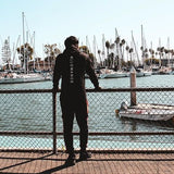 SIGNATURE LOGO #A HOODIE- BLACK