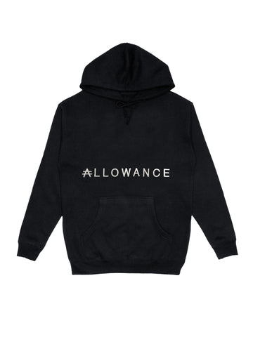 ICONIC #ALLOWANCE HOODIE- BLACK