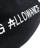 ICONIC #ALLOWANCE HOODIE- BLACK