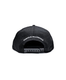 LOGO #A SNAPBACK HAT- BLACK